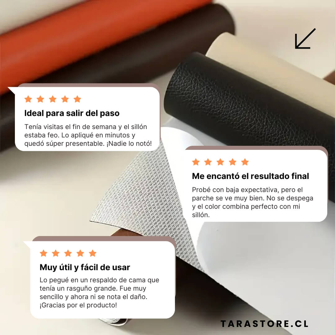 Rollo de Cuero Adhesivo para Reparaciones 50*150CM