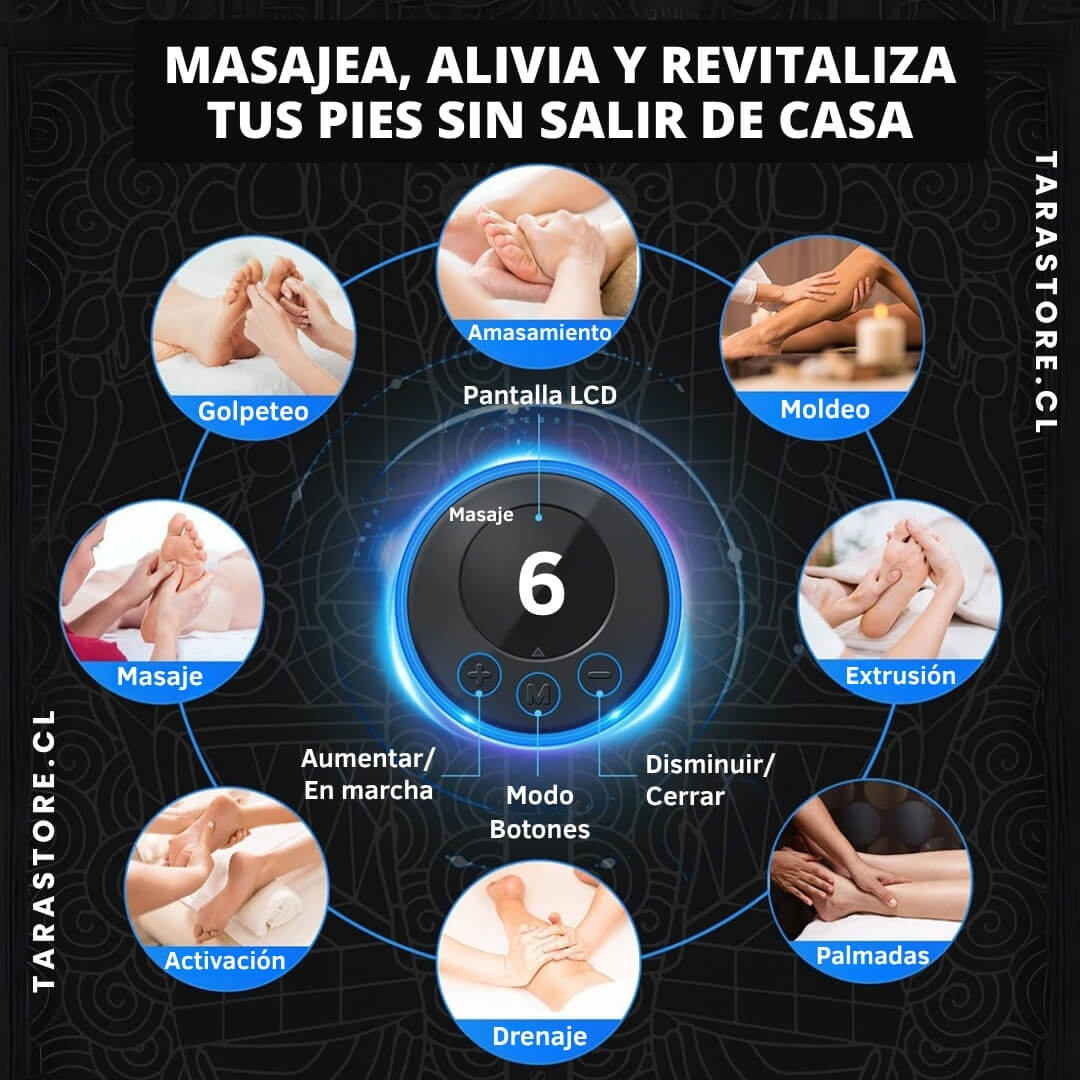 Masajeador de Pies | Alivia la tensión acumulada