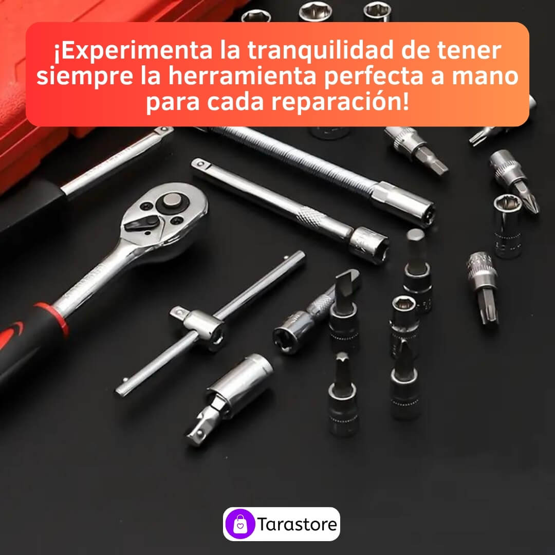 Max Torque - Juego de herramientas de 46 piezas