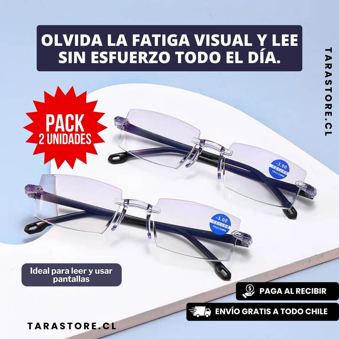 Lentes Smart Multifocales Promo 2x1 | Evita el cansancio visual y mejora tu visión