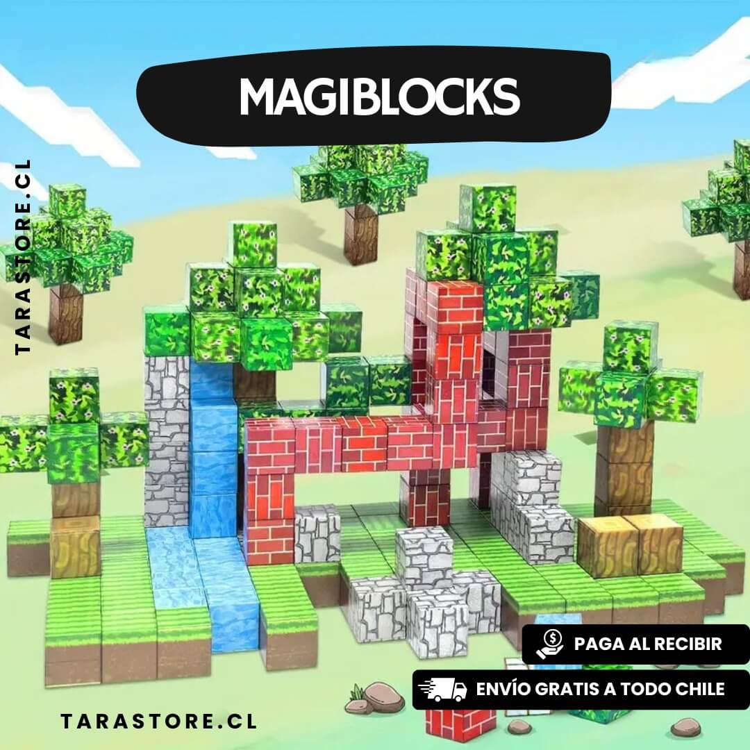 Bloques Megnéticos Construcción 75 PIEZAS
