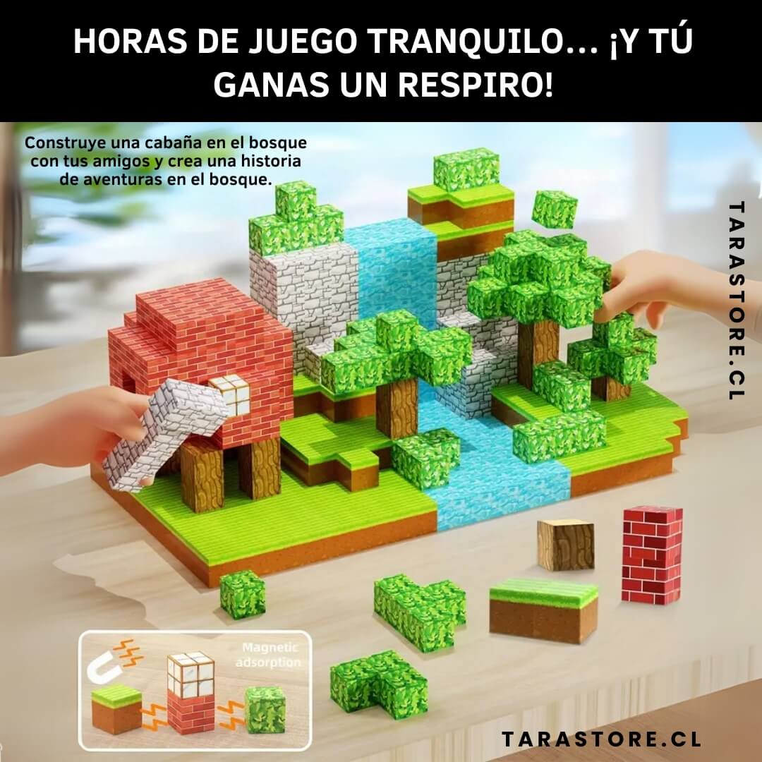 Bloques Megnéticos Construcción 75 PIEZAS