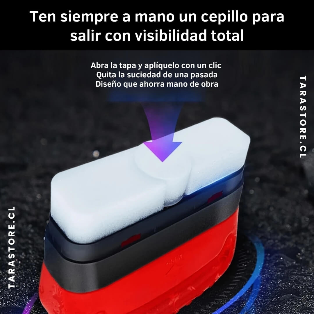 Promo 3 Cepillos de Limpieza Vidrios Empañados Para Autos