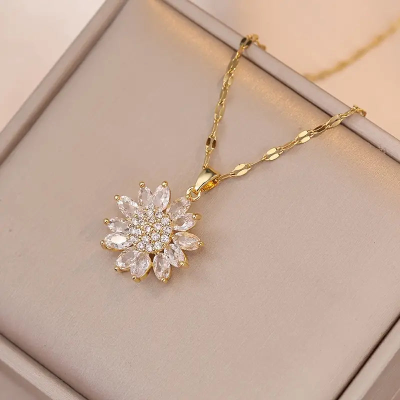 COLLAR GIRASOL GIRATORIO