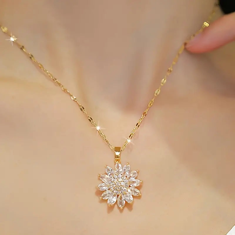 COLLAR GIRASOL GIRATORIO