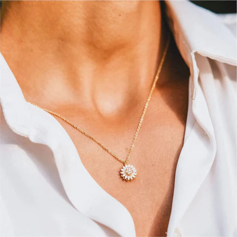 COLLAR GIRASOL GIRATORIO