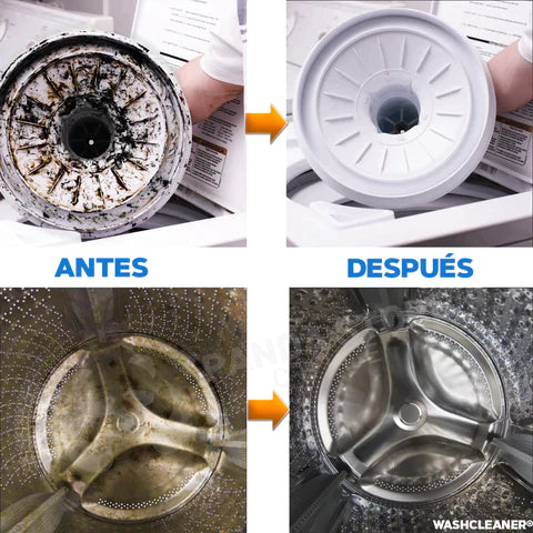 Caja x 12 Pastillas Limpiadoras de Lavadora - DeepClean + 1 caja de regalo