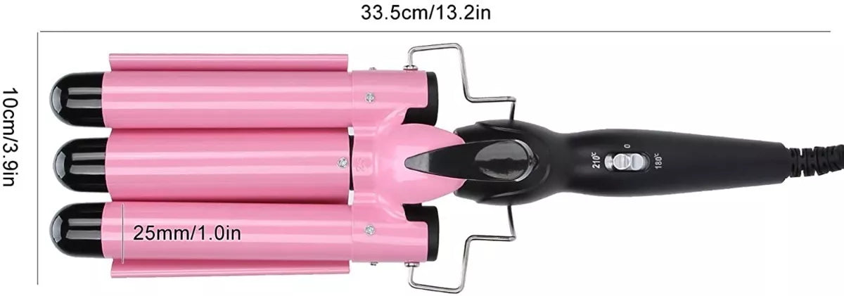 MEGA STYLE ™ Ondulador Rizador De Pelo Profesional
