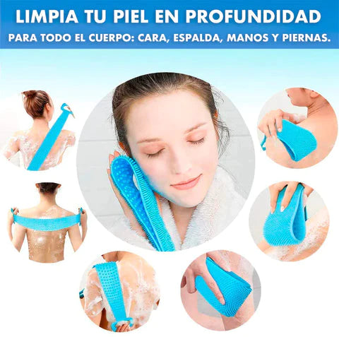 TOTAL BODY - Cepillo Exfoliante Para Ducha