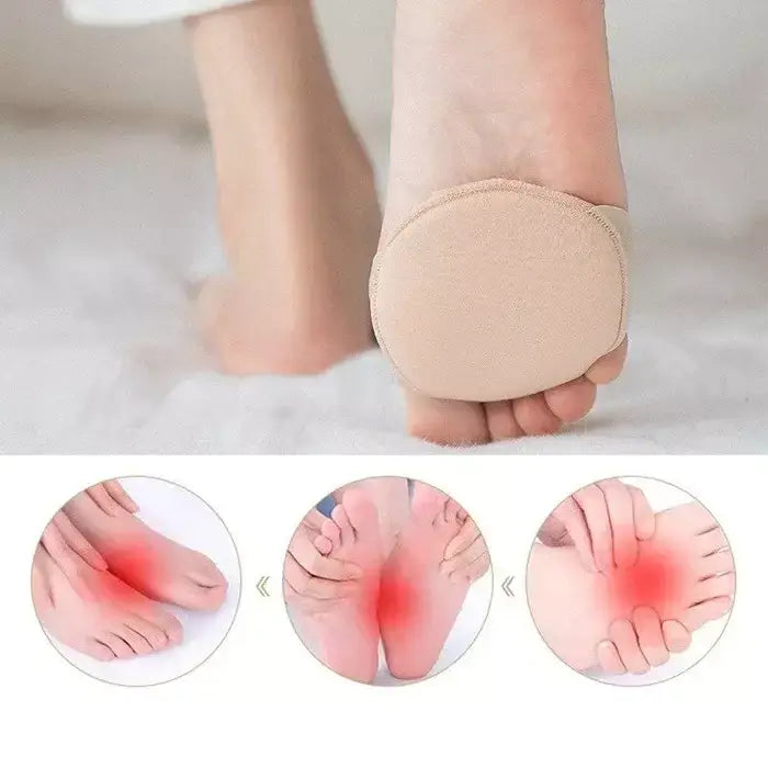 2 PACKS BeeComfort (beige y negro) - Almohadillas para pies