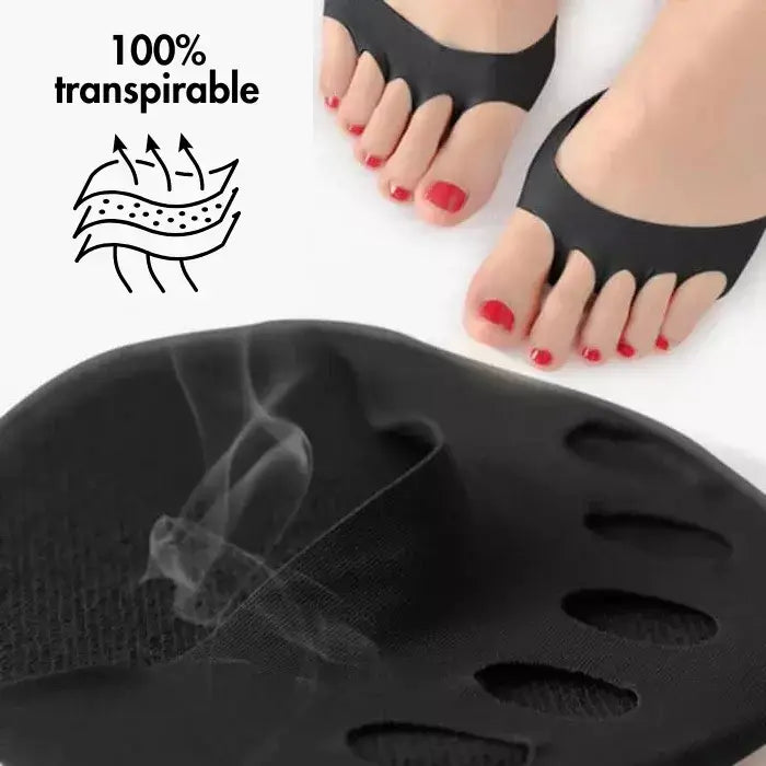2 PACKS BeeComfort (beige y negro) - Almohadillas para pies