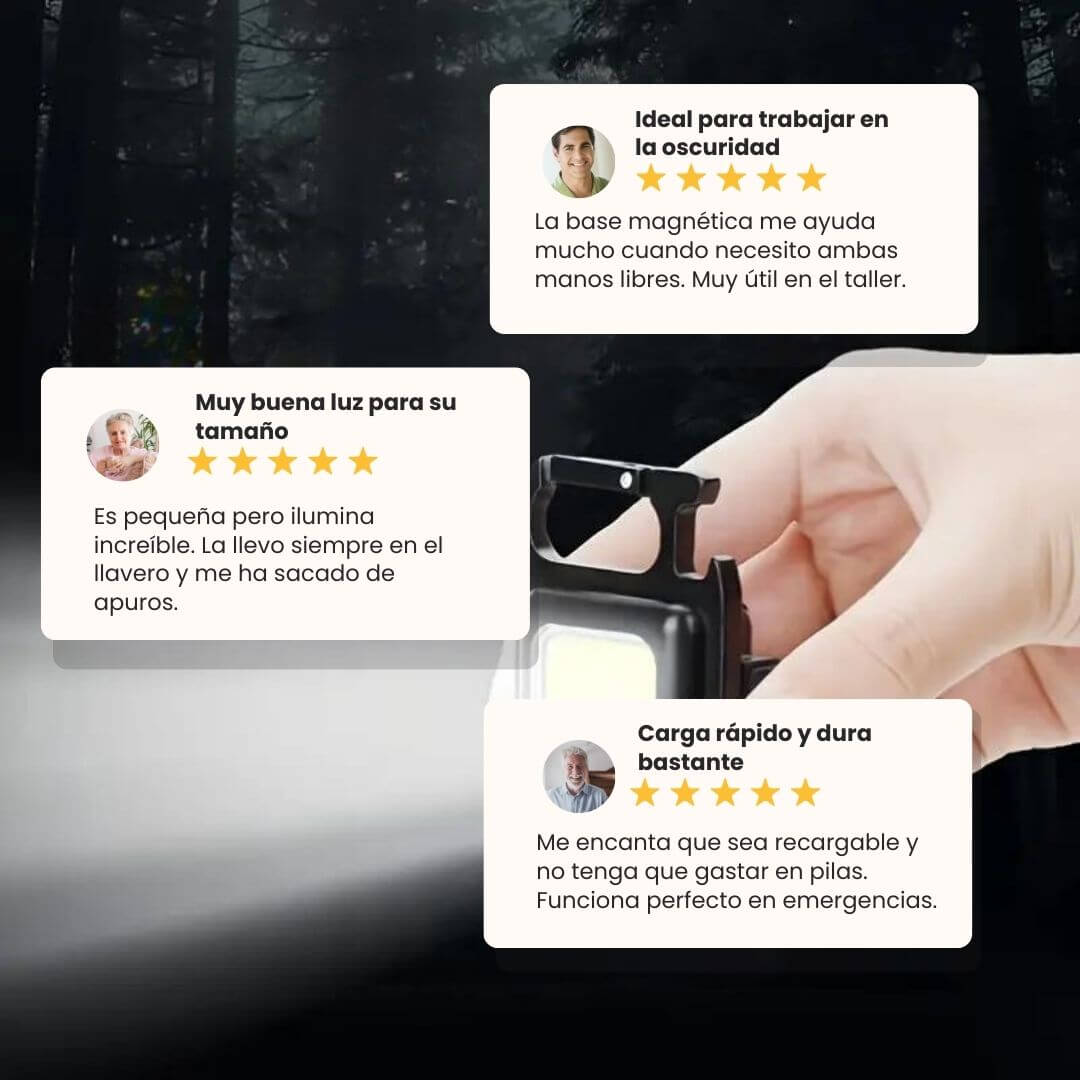 Mini Linterna Led Multifuncional (Lleve 2 y Pague 1 🔥)