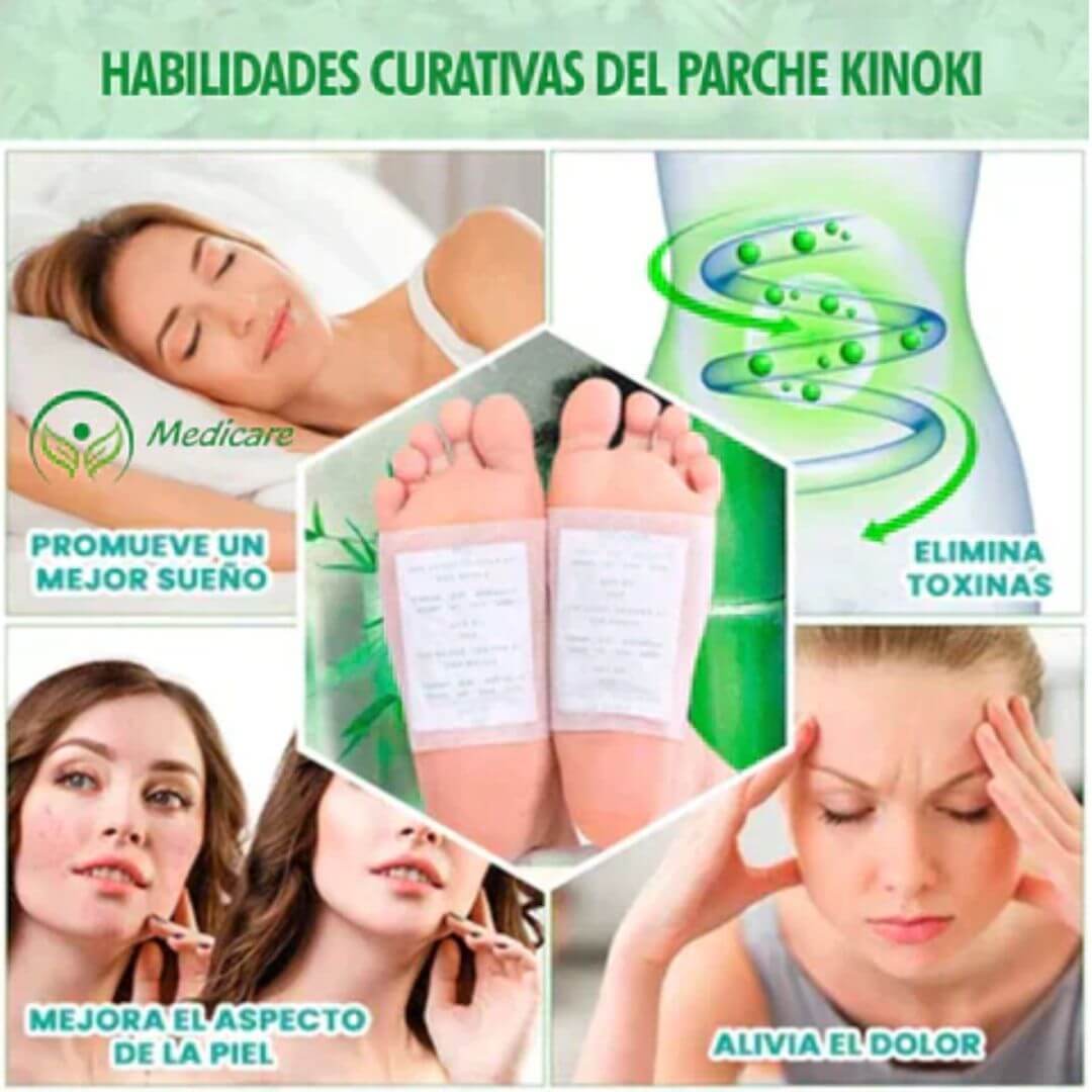 Parches Kinoki Desintoxicantes ¡OFERTA Pack 30 unidades!