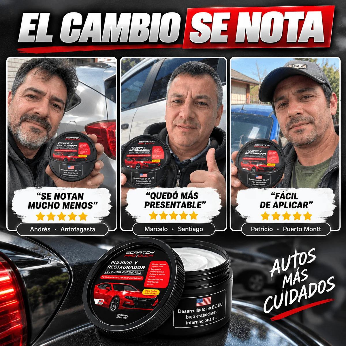 Pasta para Rayones — Que un Rayón no Haga Ver Descuidado tu Auto