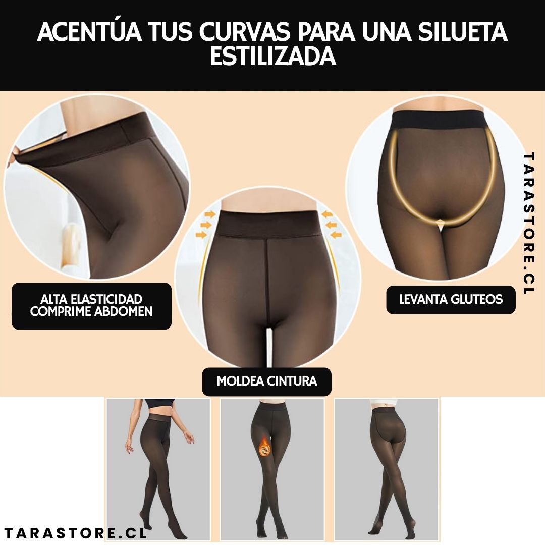 Calza Polar Con Pie Realza Figura - OFERTA 2x1
