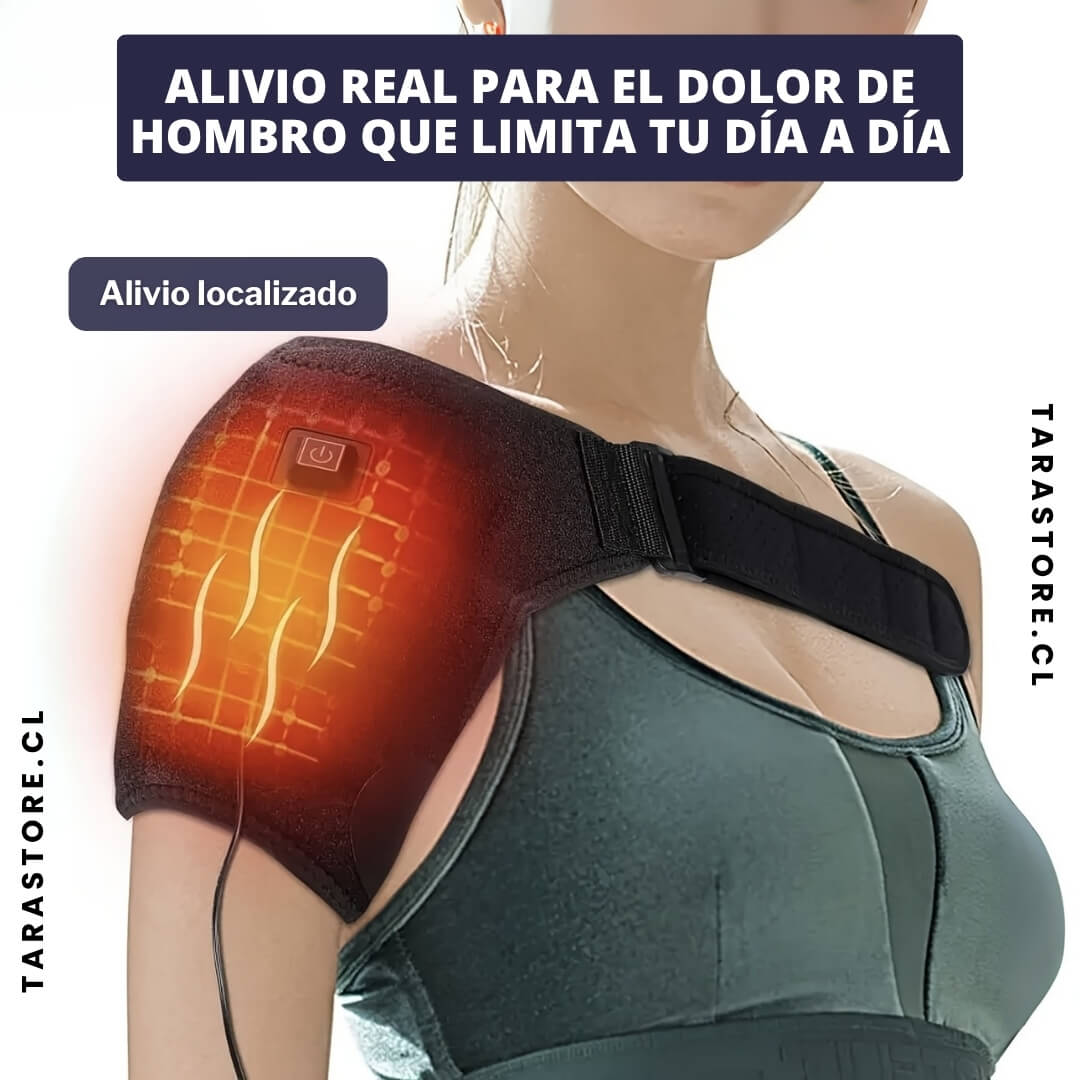 Hombrera Térmica Recargable Alivia Dolor Evita Cirugías + Incluye Ebook Terapias de Calor