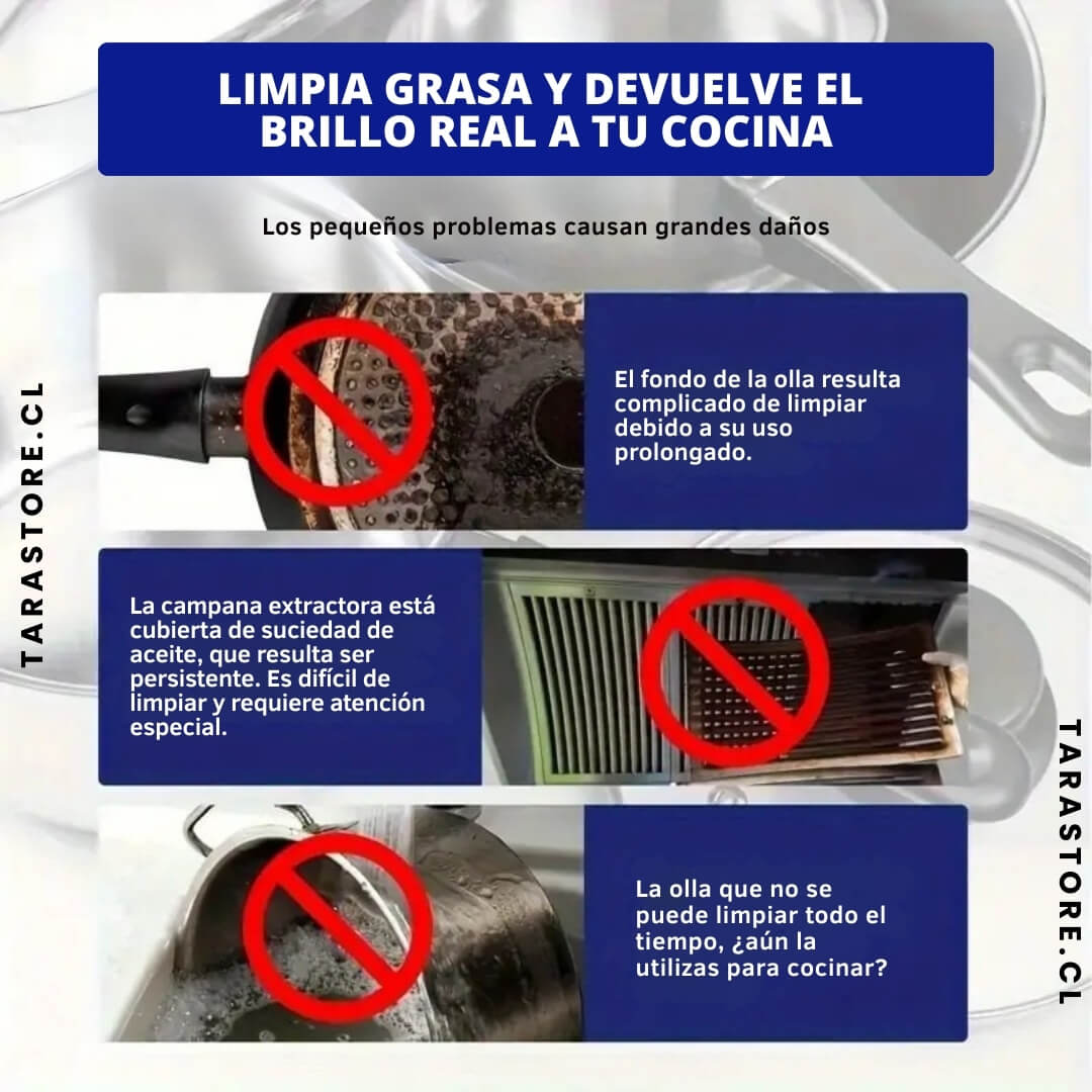 Pack 3 Pastas Limpia Ollas, Encimeras, Hornos, Campanas - Adiós Manchas y Óxido en la Cocina