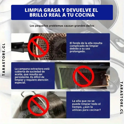 Pack 3 Pastas Limpia Ollas, Encimeras, Hornos, Campanas - Adiós Manchas y Óxido en la Cocina