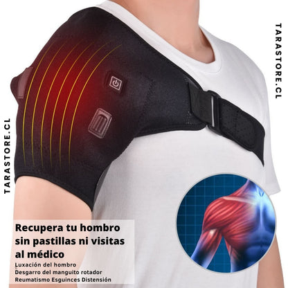 Hombrera Térmica Recargable Alivia Dolor Evita Cirugías + Incluye Ebook Terapias de Calor
