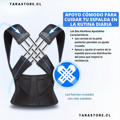 Corrector Postura Ortopédico | Alivia dolor espalda, lumbar y corrige mala postura