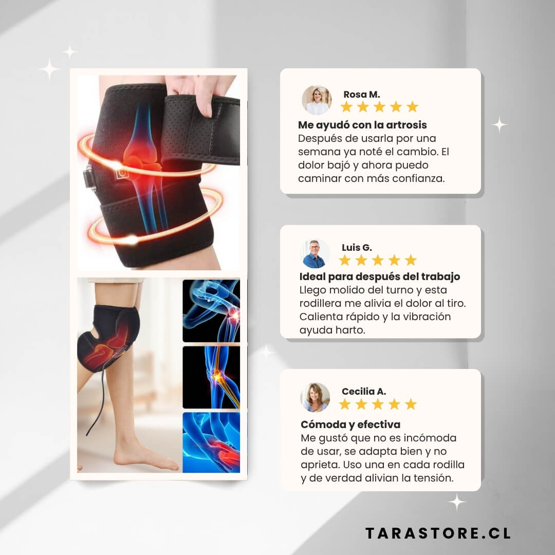 Rodillera Térmica Alivia dolor articular y tensión muscular