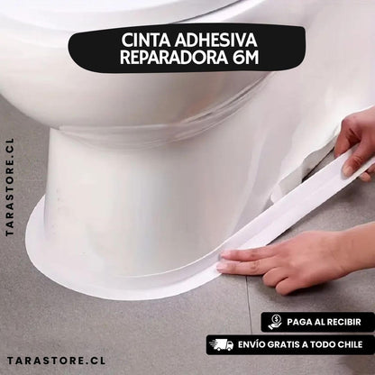 Cinta Adhesiva Reparacion Lavaloza Baño 6 M