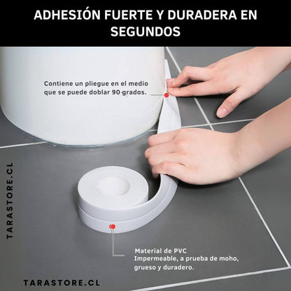 Cinta Adhesiva Reparacion Lavaloza Baño 6 M