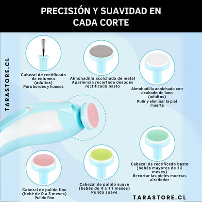Corta Uñas Eléctrico Para Bebés