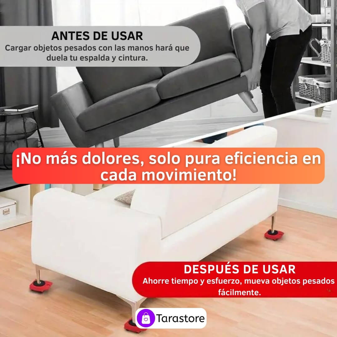 PowerLift - Kit Para Mover Muebles