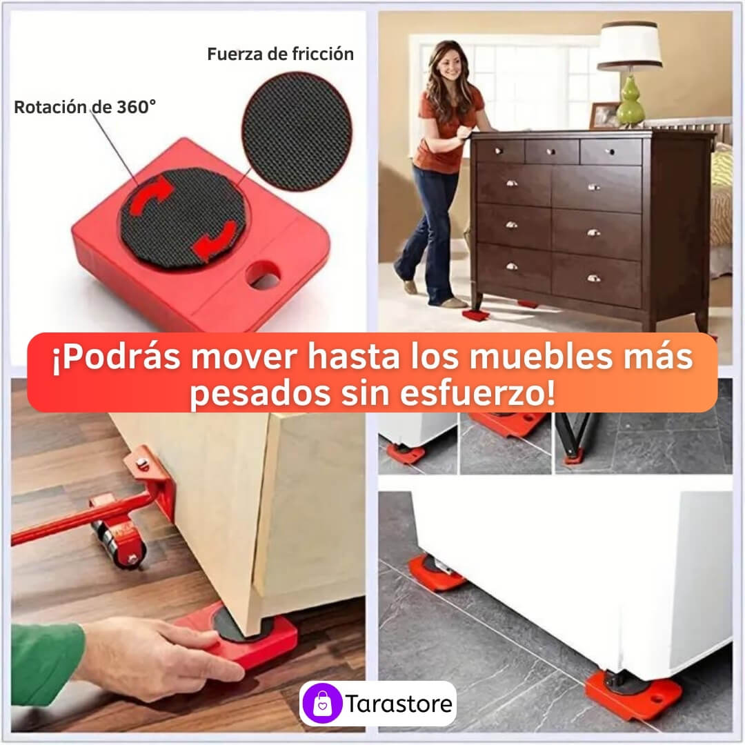 PowerLift - Kit Para Mover Muebles