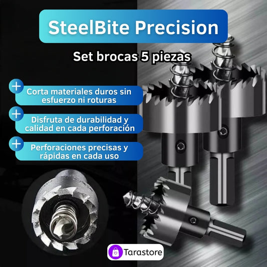 Set De Brocas carburo HSS 5 Piezas