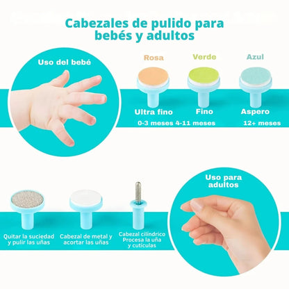 Cortador De Uñas Para Bebe - Córtale sus uñas de manera segura y sin miedo