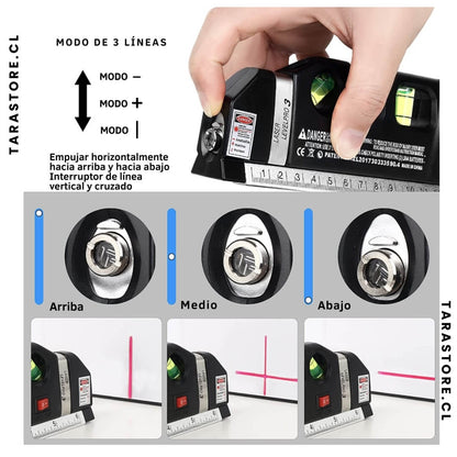 Nivelador Laser Multipropósito Mide Con Precisión