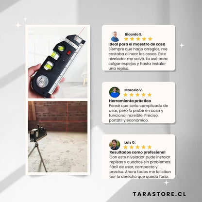 Nivelador Laser Multipropósito Mide Con Precisión