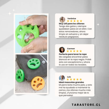 Pack 4 Removedor Pelos Mascotas