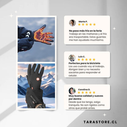 Guantes Térmicos Táctiles Para el Frío