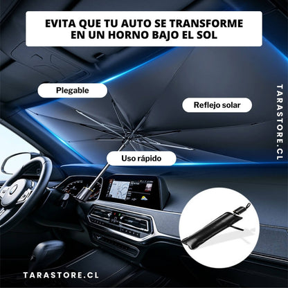 Quitasol Plegable Uv Para Auto - Protege El Interior de las Altas Temperaturas