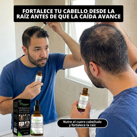 Aceite Anti Caída De Cuero Cabelludo - Fortalece y fomenta el crecimiento