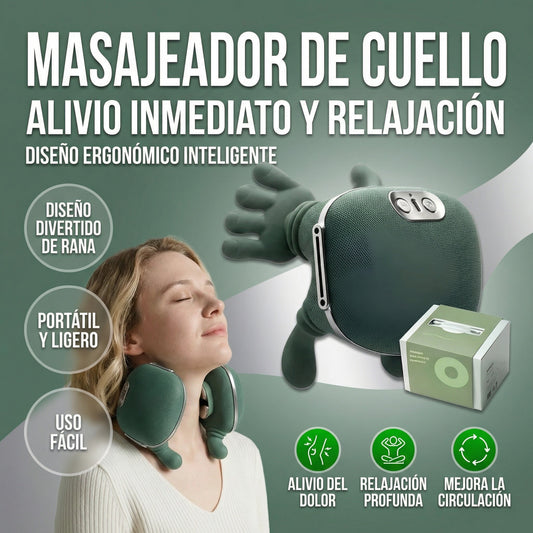 Masajeador Cervical De Manos - Alivia el dolor y el estrés como un masaje profesional