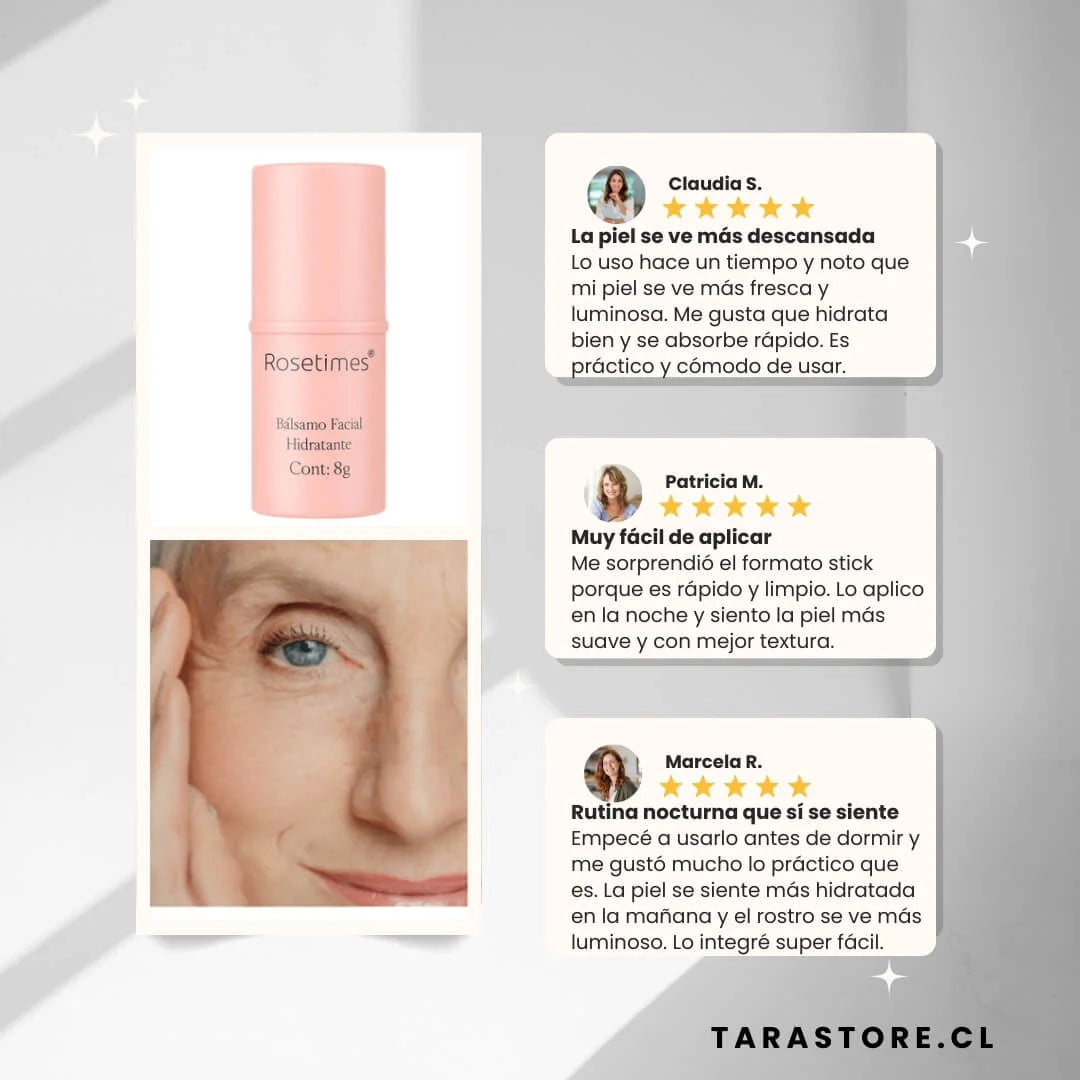 Bálsamo Facial Hidratante Antiarrugas | Piel más firme, radiante y rejuvenecida