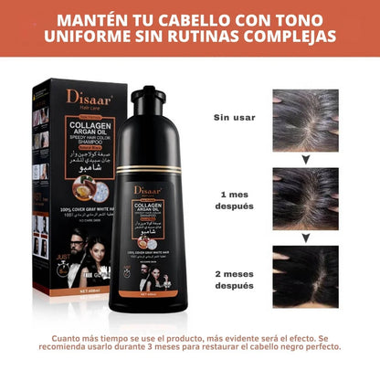 Shampoo Pinta Canas - Cubre canas fácilmente mientras lavas tu cabello