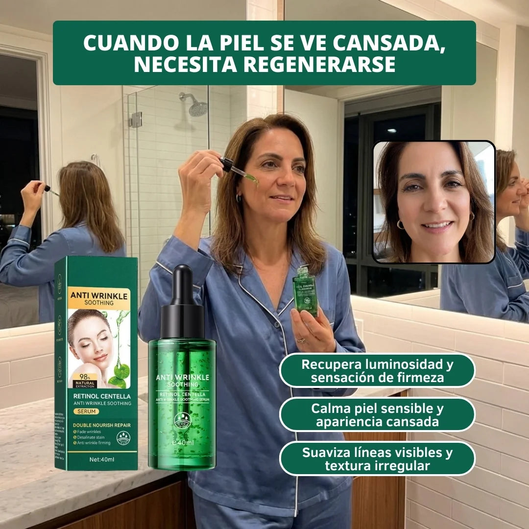 Serum Facial Antiarrugas Retinal + Centella Asiática