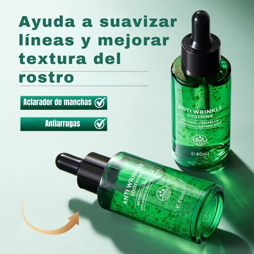 Serum Facial Antiarrugas Retinal + Centella Asiática