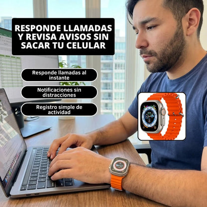 Reloj Inteligente Smartwatch 8 Ultra - Tu compañero del día a día