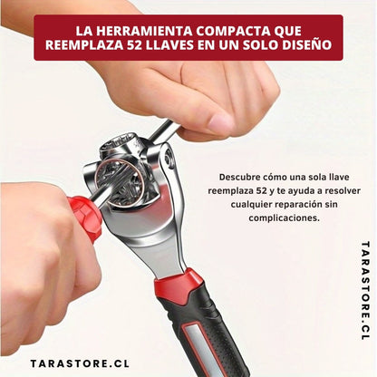 Llave De Mano Gasfitería 52 en 1 Soluciona Todo