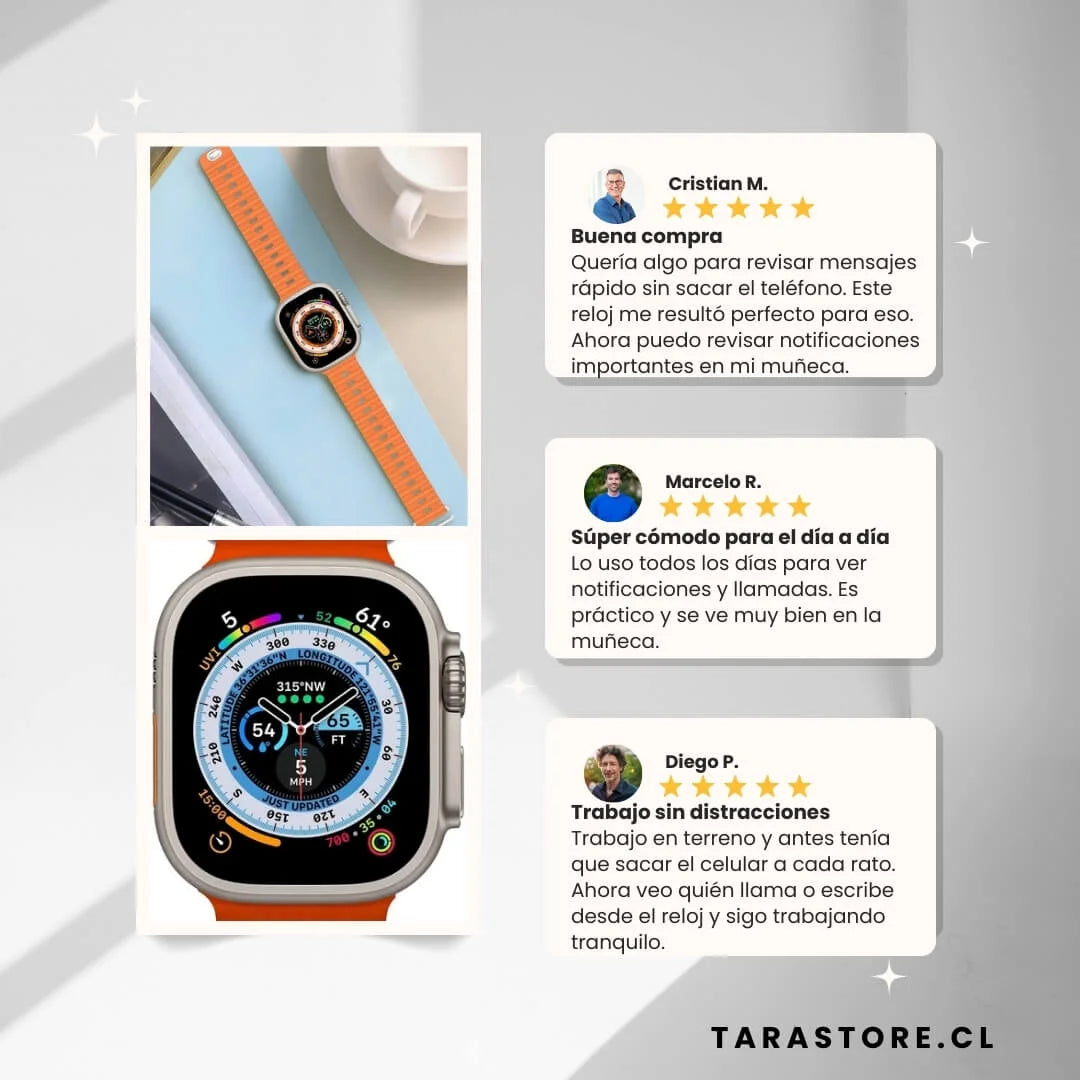 Reloj Inteligente Smartwatch 8 Ultra - Tu compañero del día a día