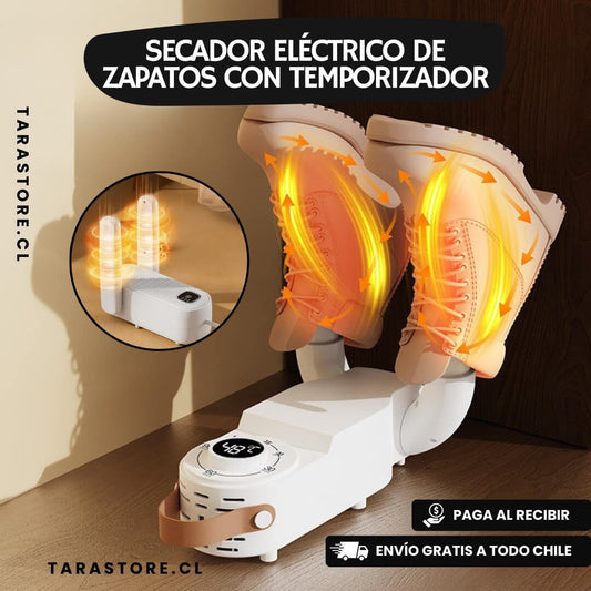 Secador de Zapatos Eléctrico con Temporizador