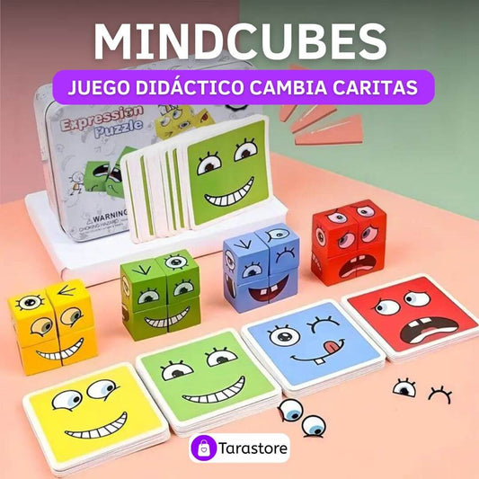 MindCubes - Juego Didáctico Cambia Caritas