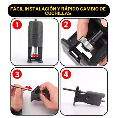 Adaptador Sierra Eléctrica para Taladro + 3 hojas alemanas de regalo 🇩🇪🎁