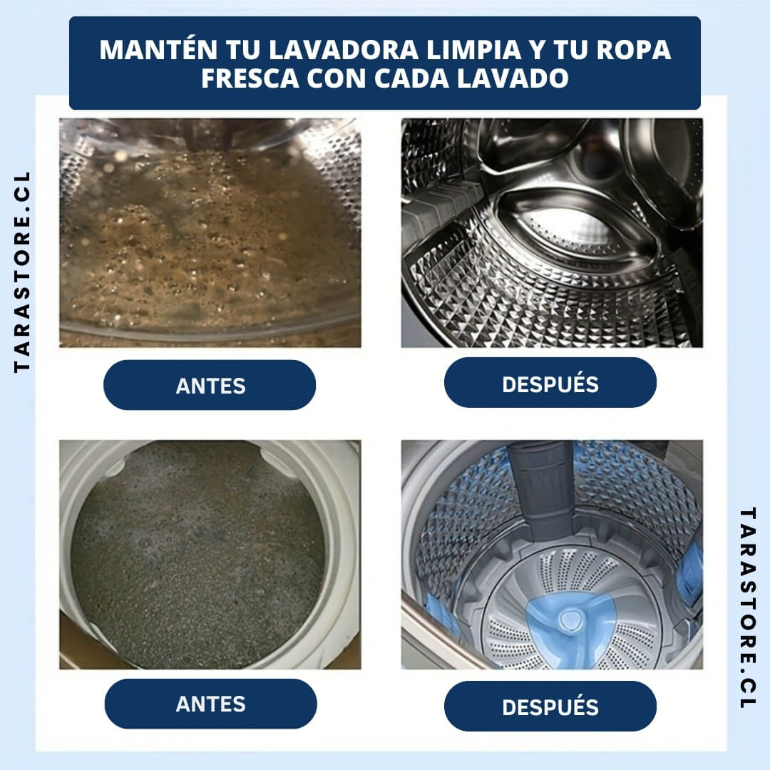 Pastillas Lavadora Limpieza Profunda Súper Promo 3 cajas x 1